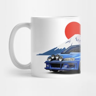 Impreza Classic Fuji JDM Japan Print Mug